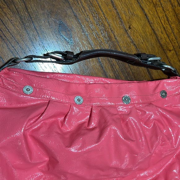 Mulberry Mitzy Hobo in Watermelon pink - Picture 8 of 13